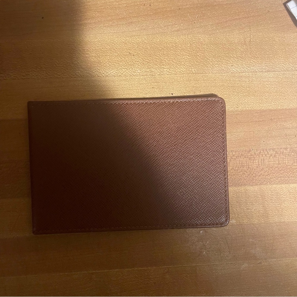 Authentic LV Leather ID Holder
